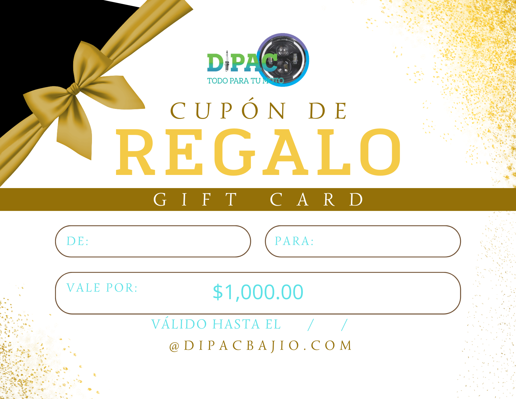 TARJETA DE REGALO