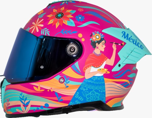 CASCO INTEGRAL AXXIS HAWK AYGUEI  PINTORA COLORS