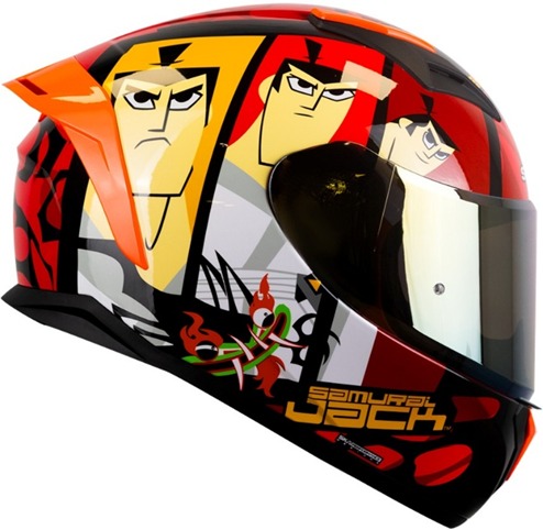 CASCO SAMURAI CARTOON 