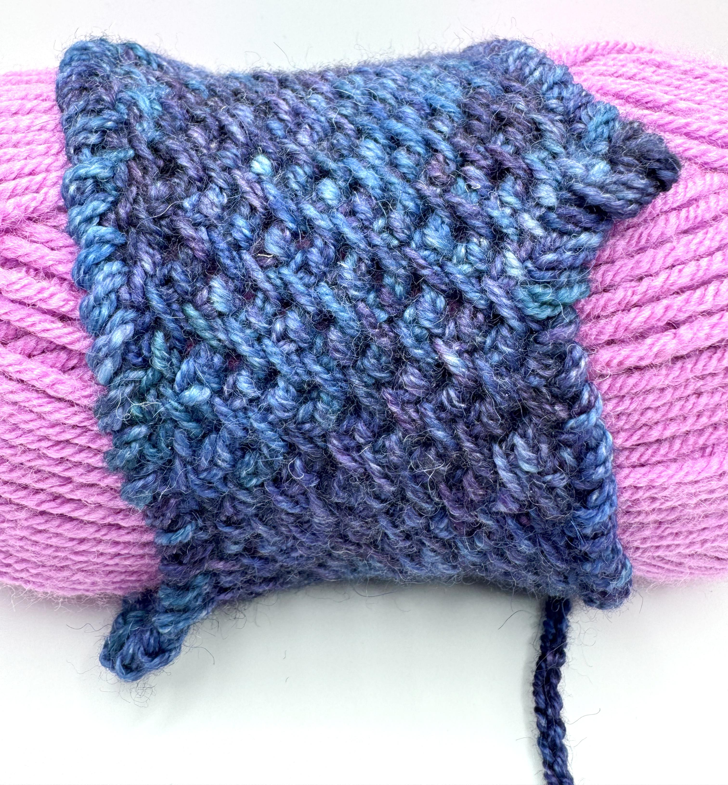 Diamonds - Tunisian crochet headband pattern 