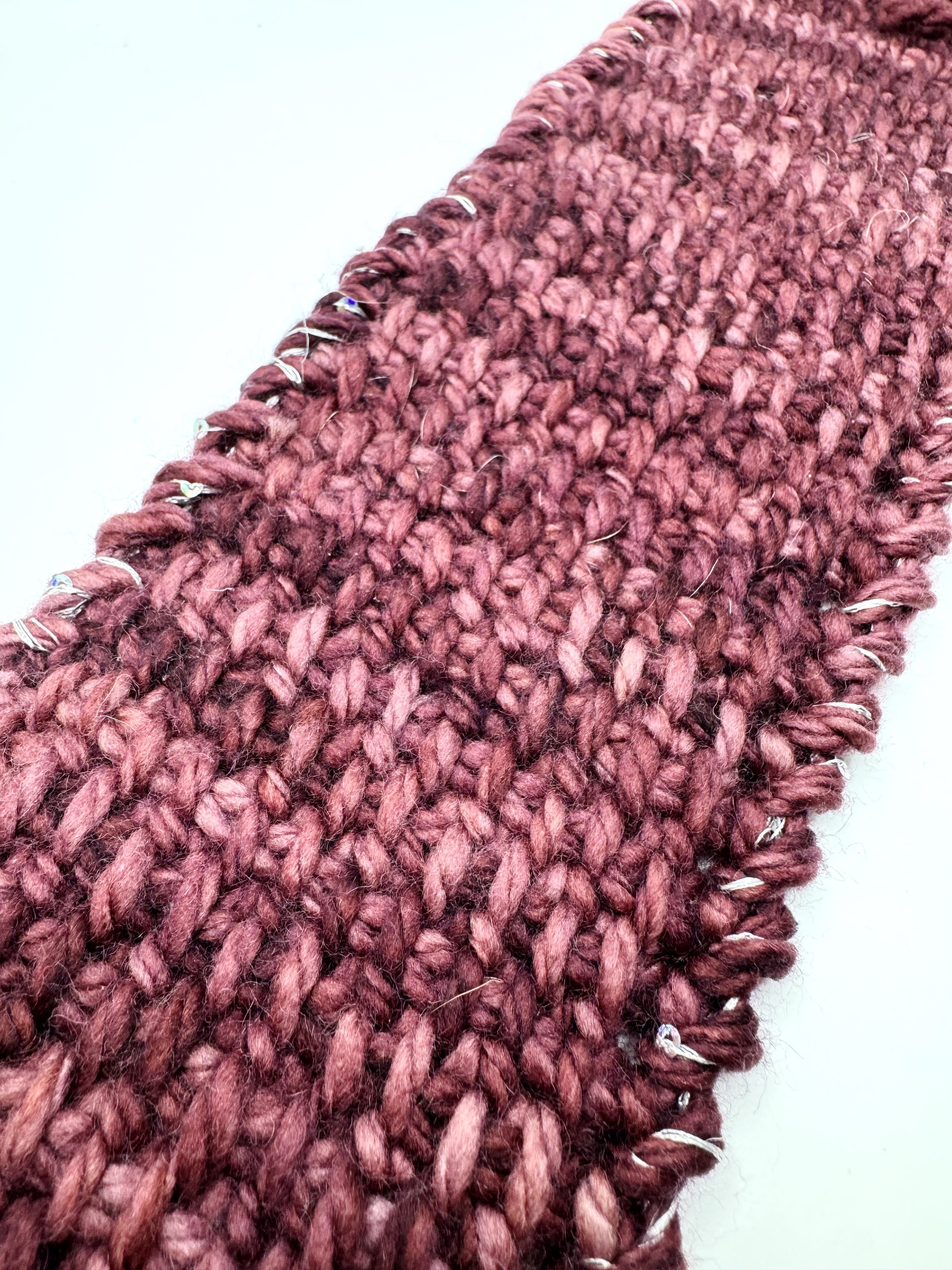 Dashes & Dots - Tunisian crochet headband pattern 