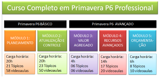 Curso Primavera P6 COMPLETO 