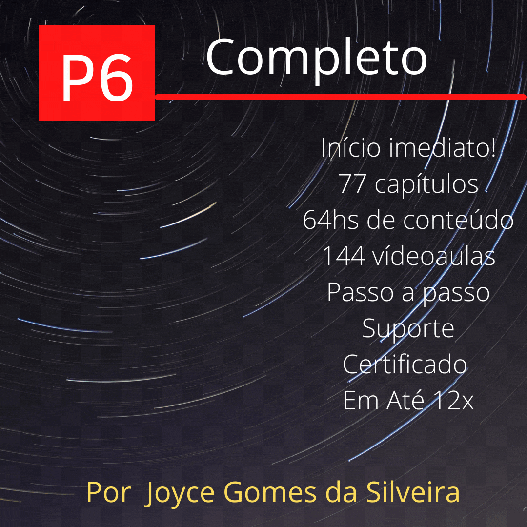 Curso Primavera P6 COMPLETO