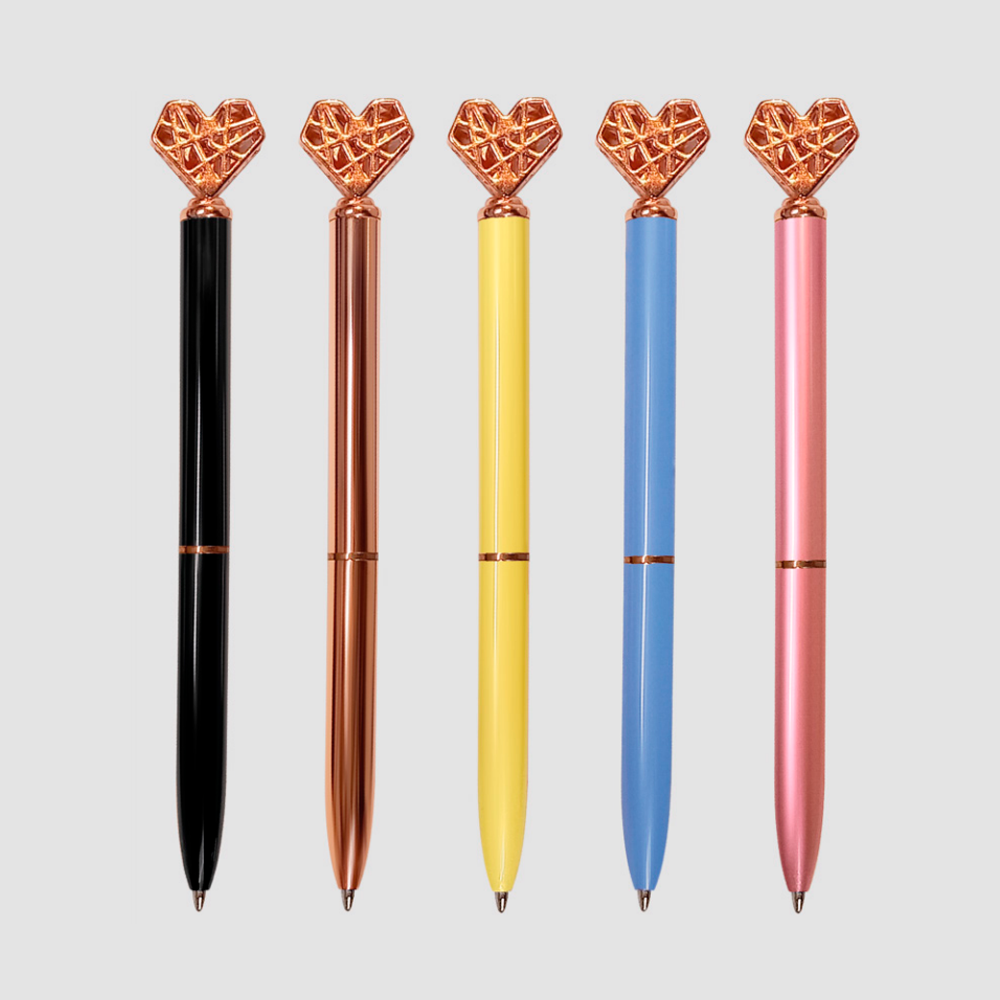 Bolígrafos Corazón Partido