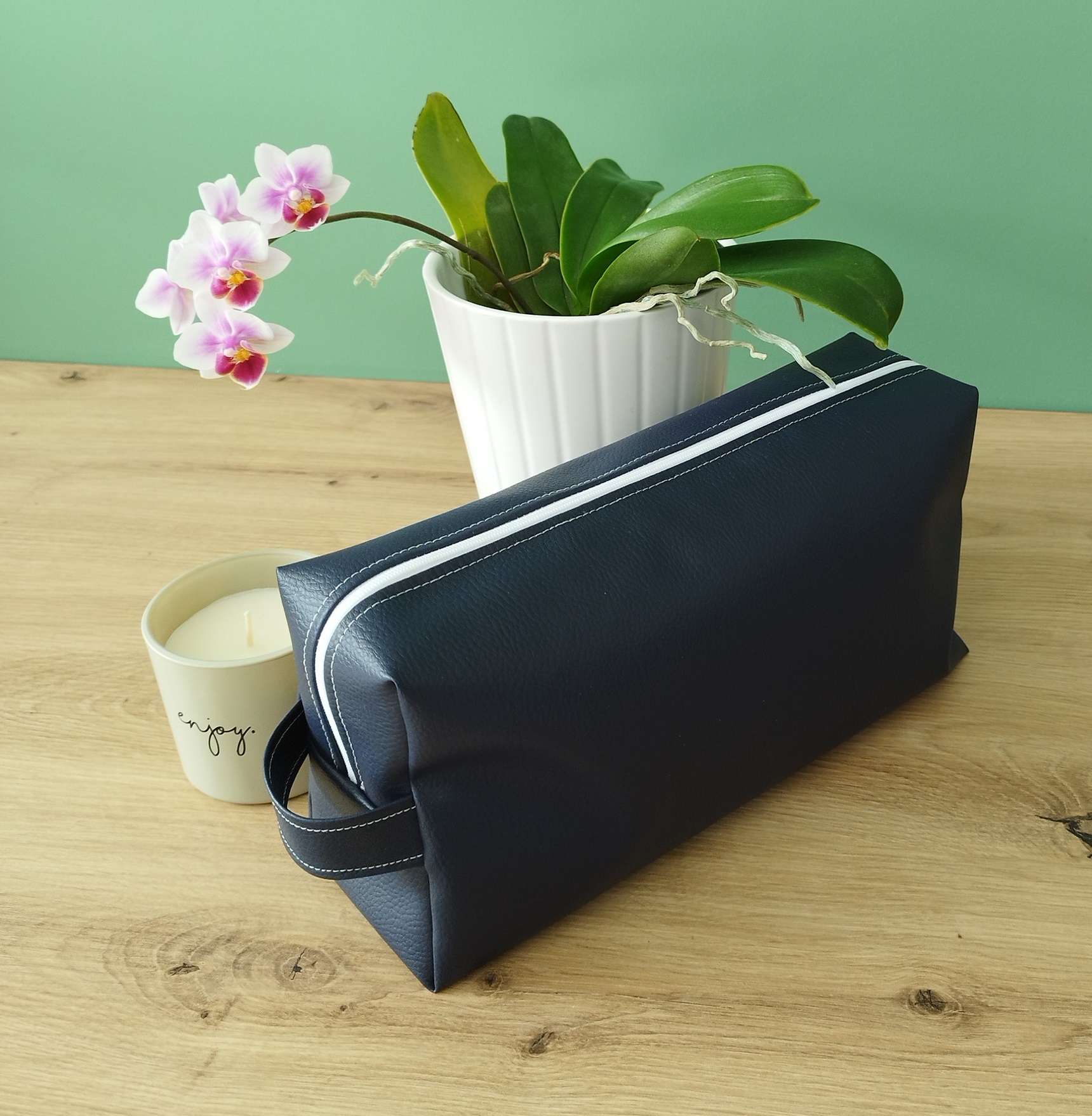 Trousse de toilette ZENITH bleu marine