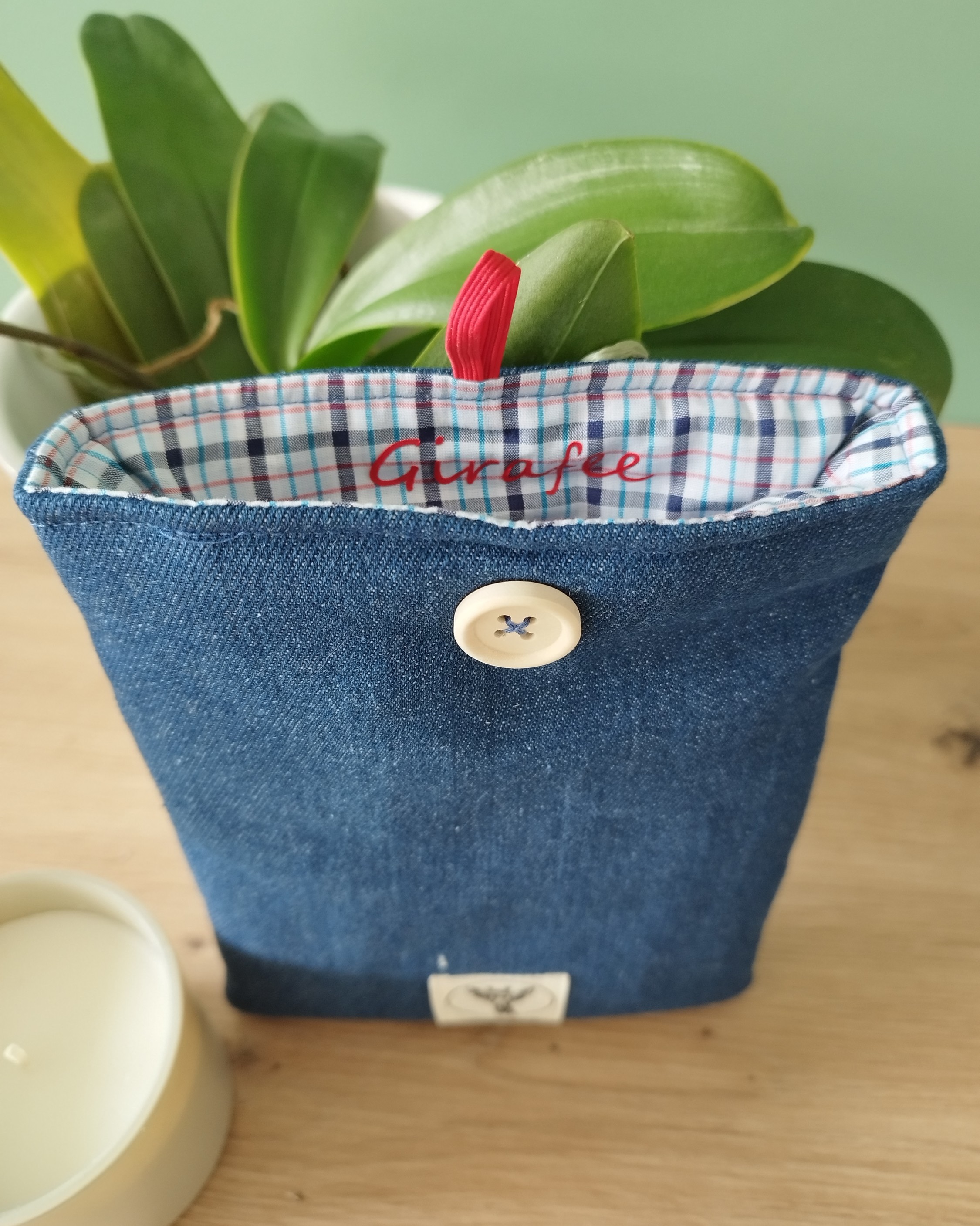 Housse liseuse ou livre de poche ECHO en jean