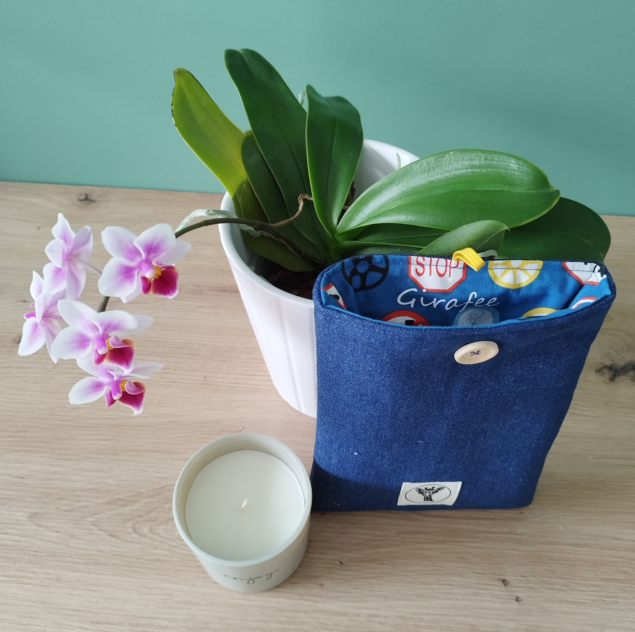 Housse liseuse ou livre de poche ECHO en jean