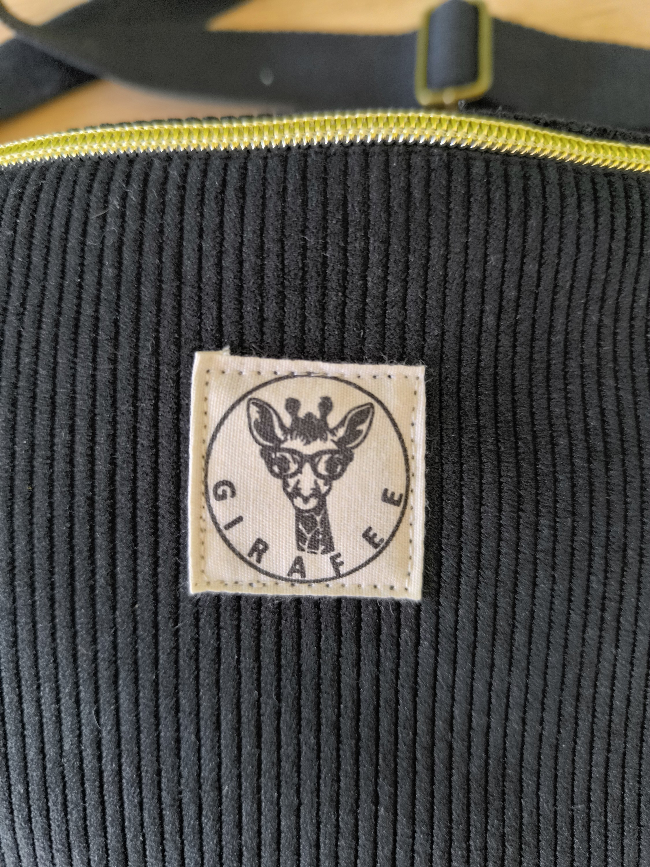 Sac banane GALAXY velours noir