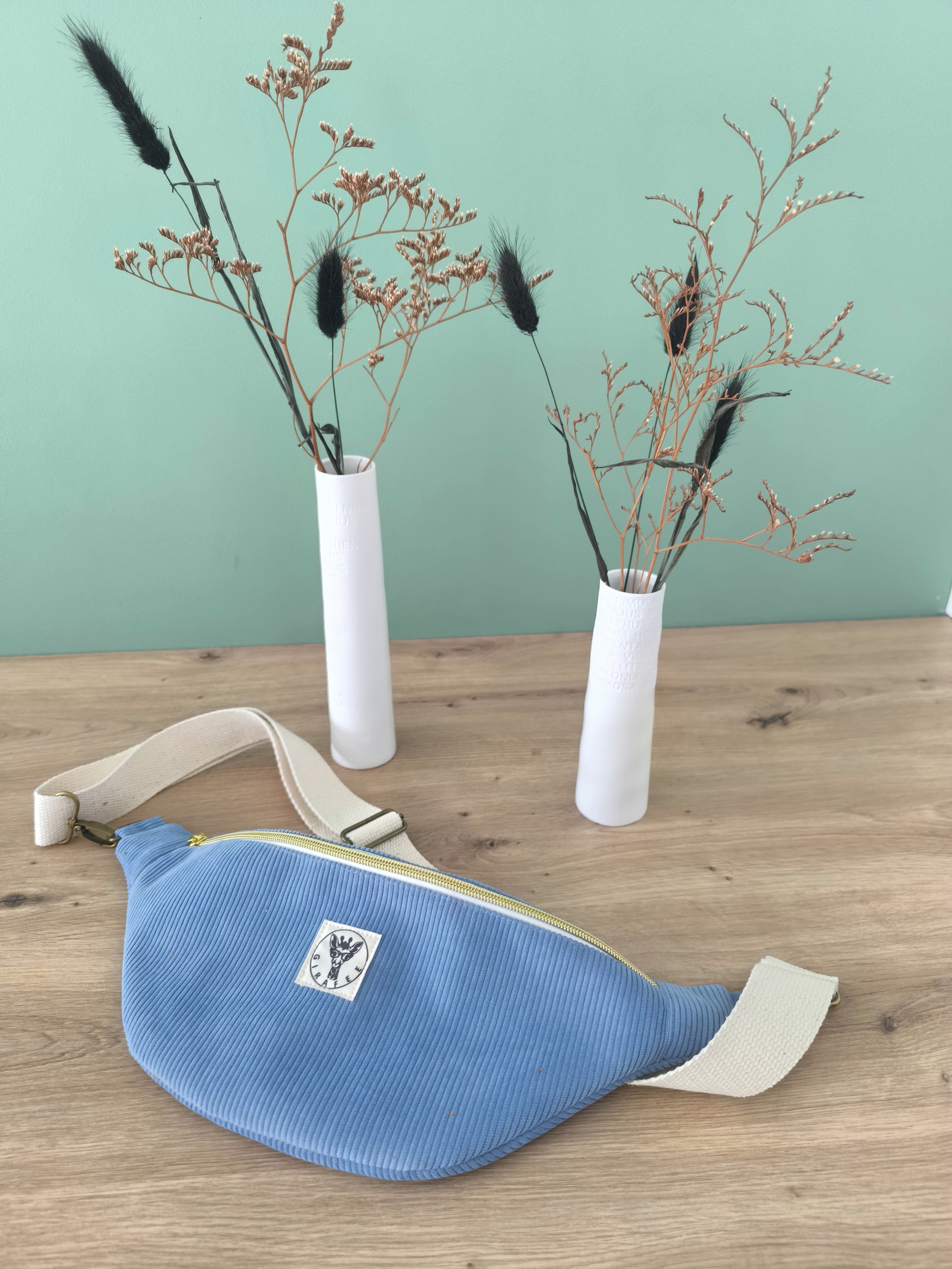 Sac banane GALAXY bleu lavande