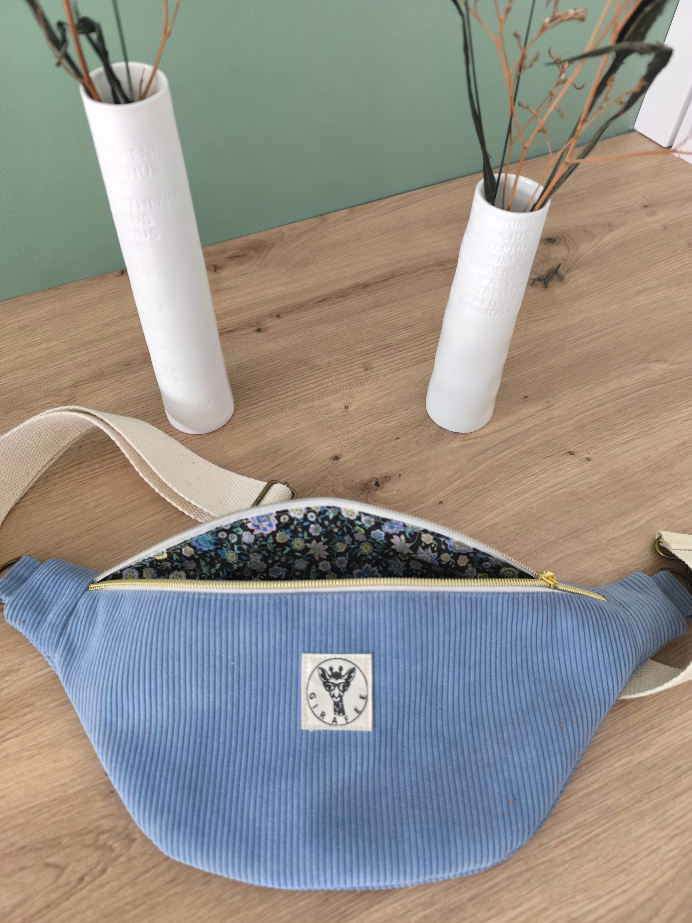 Sac banane GALAXY bleu lavande