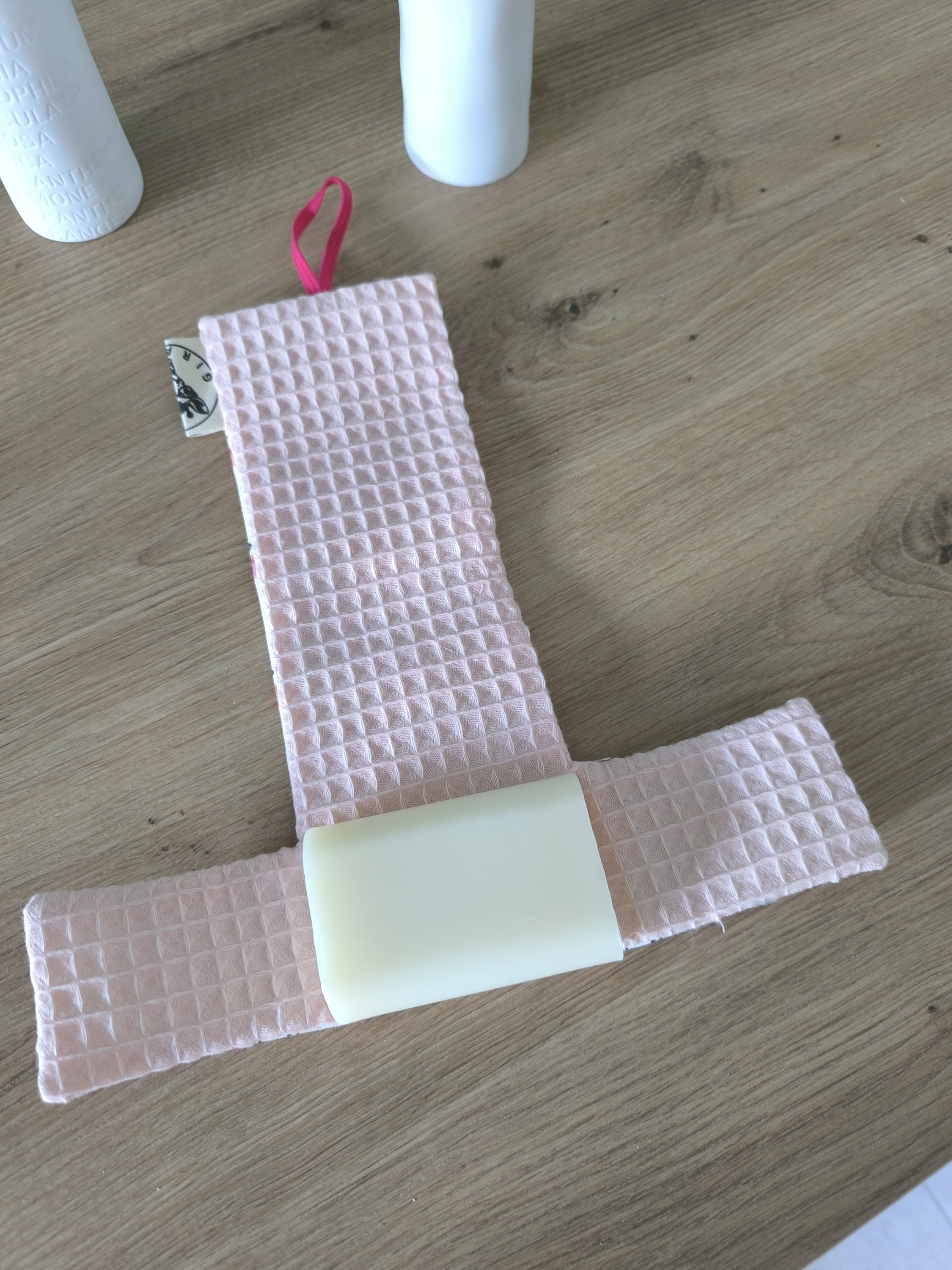 Etui savon COMET motif flamants roses