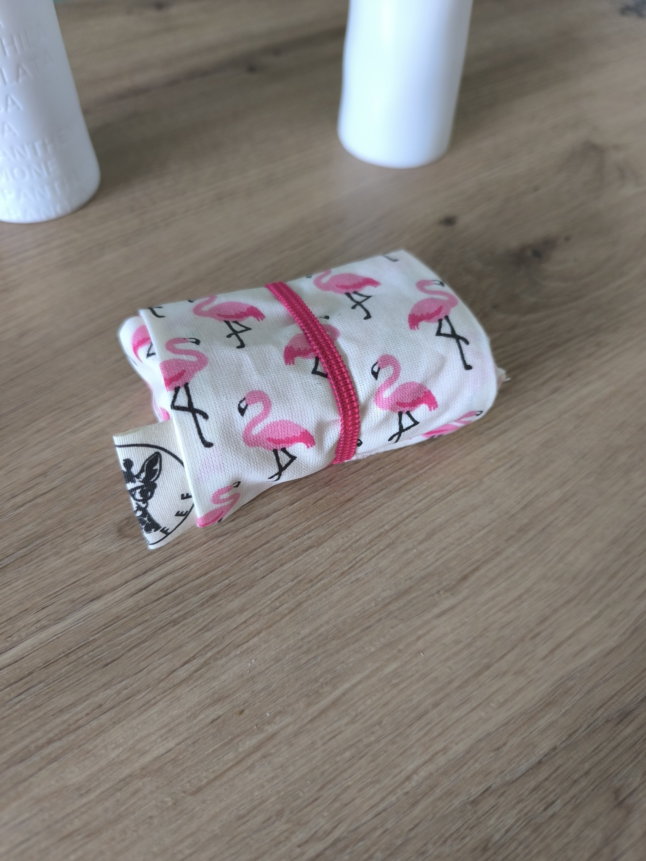 Etui savon COMET motif flamants roses