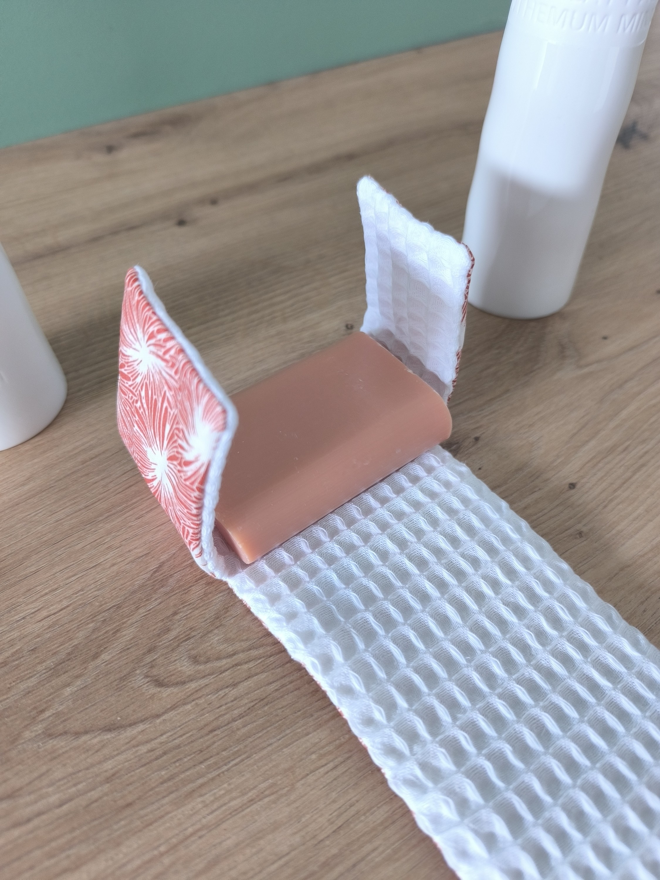 Etui savon COMET couleur rouille