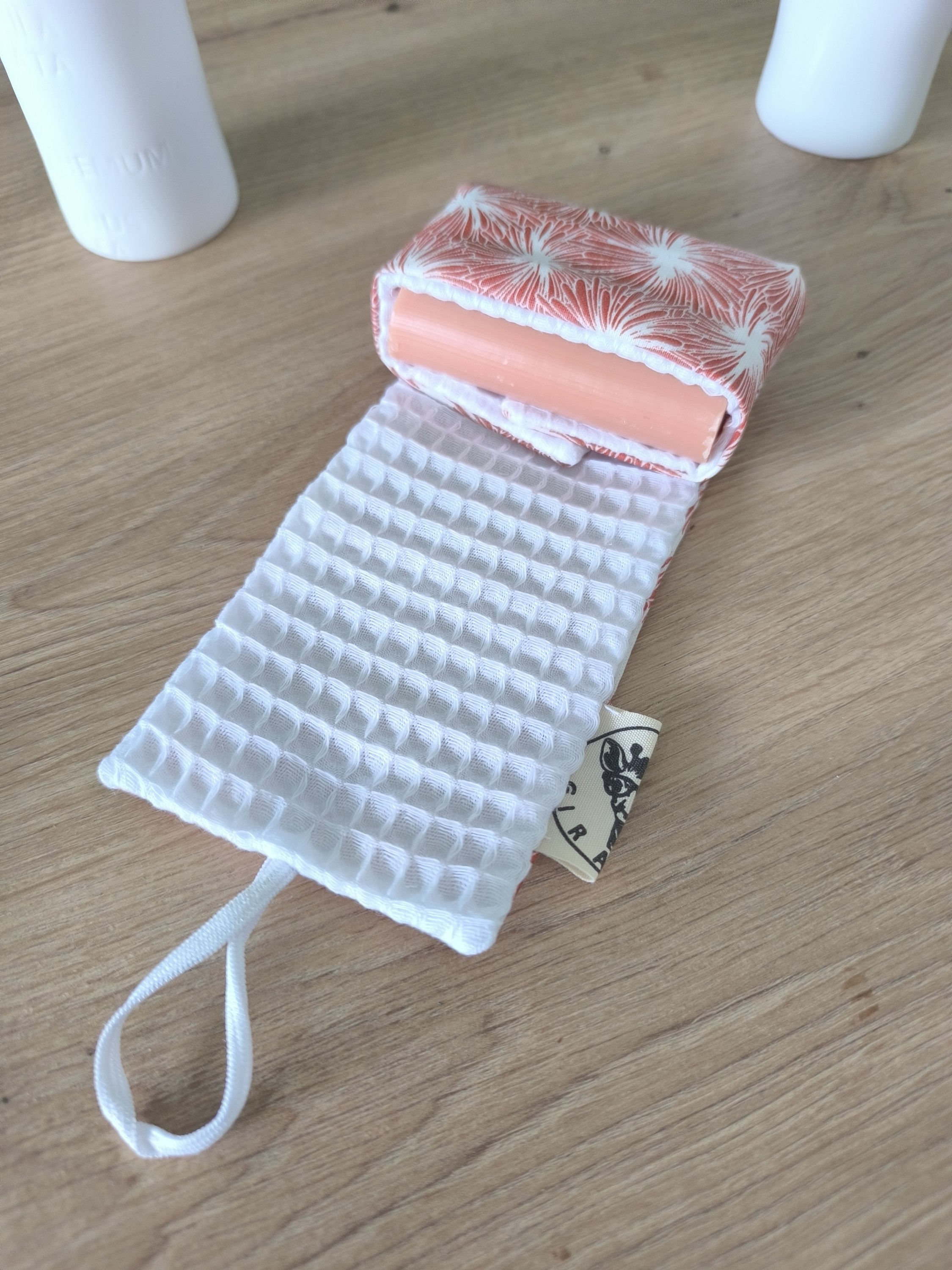 Etui savon COMET couleur rouille