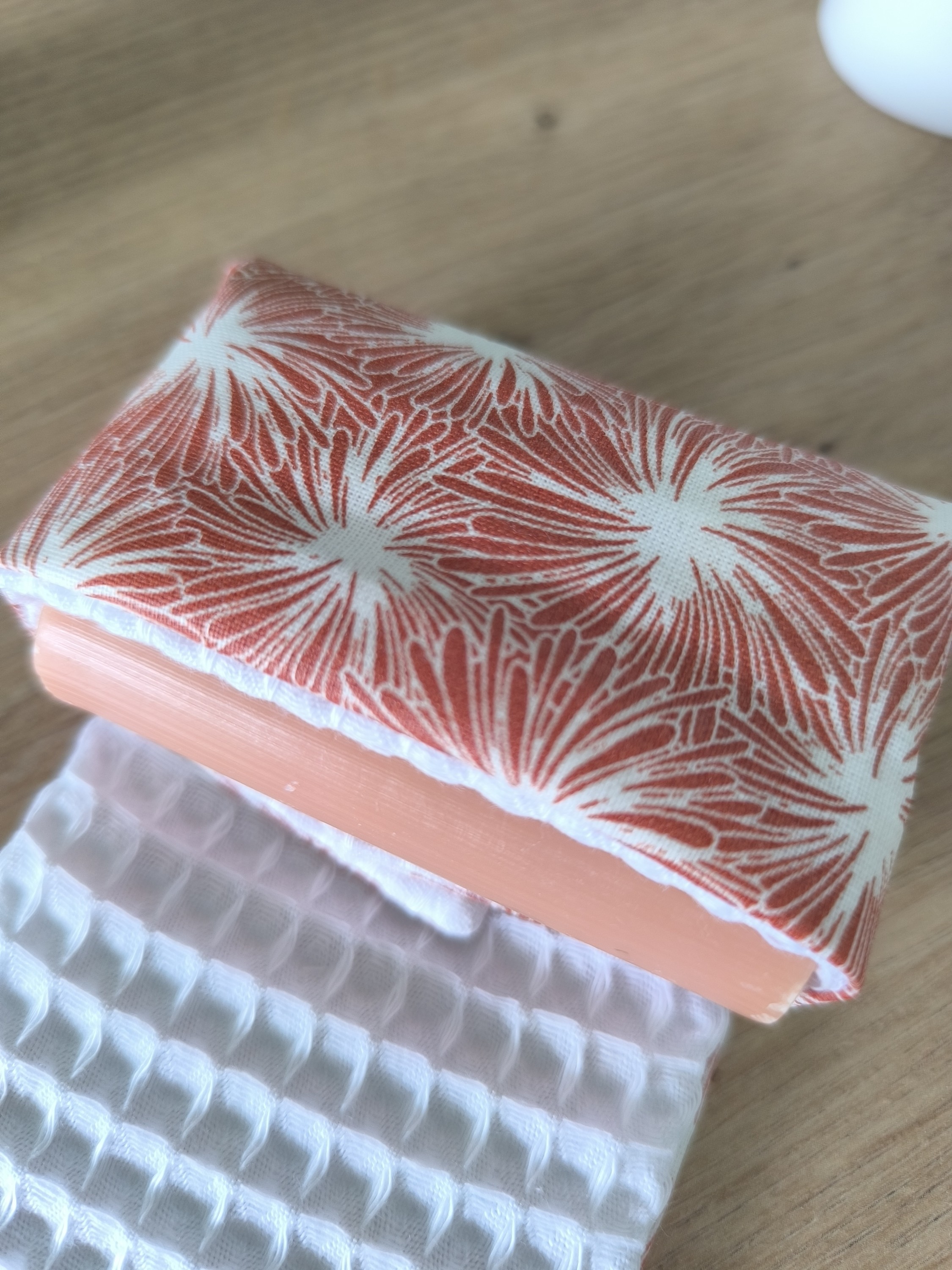 Etui savon COMET couleur rouille