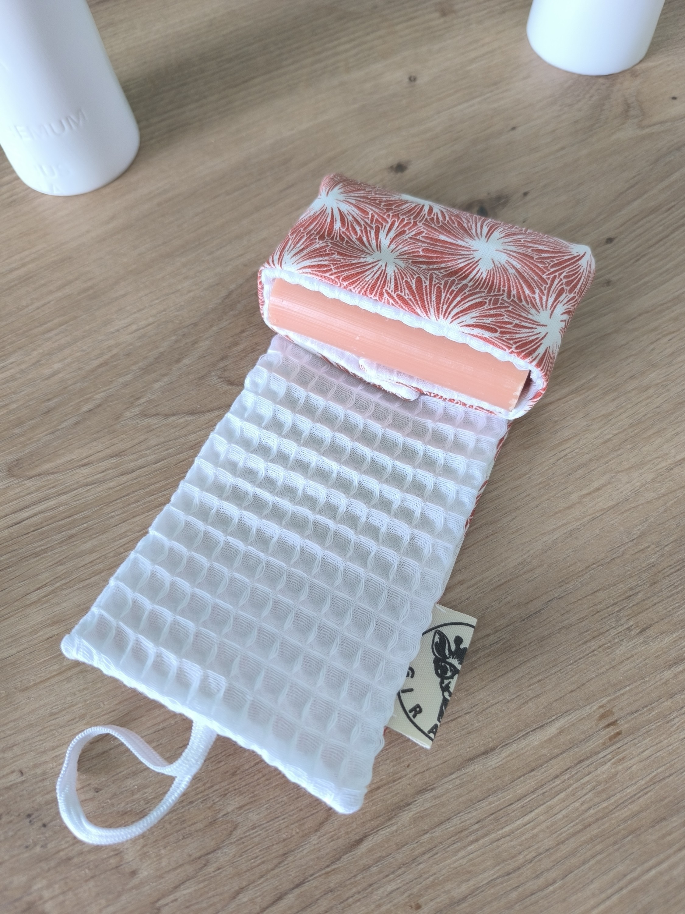 Etui savon COMET couleur rouille