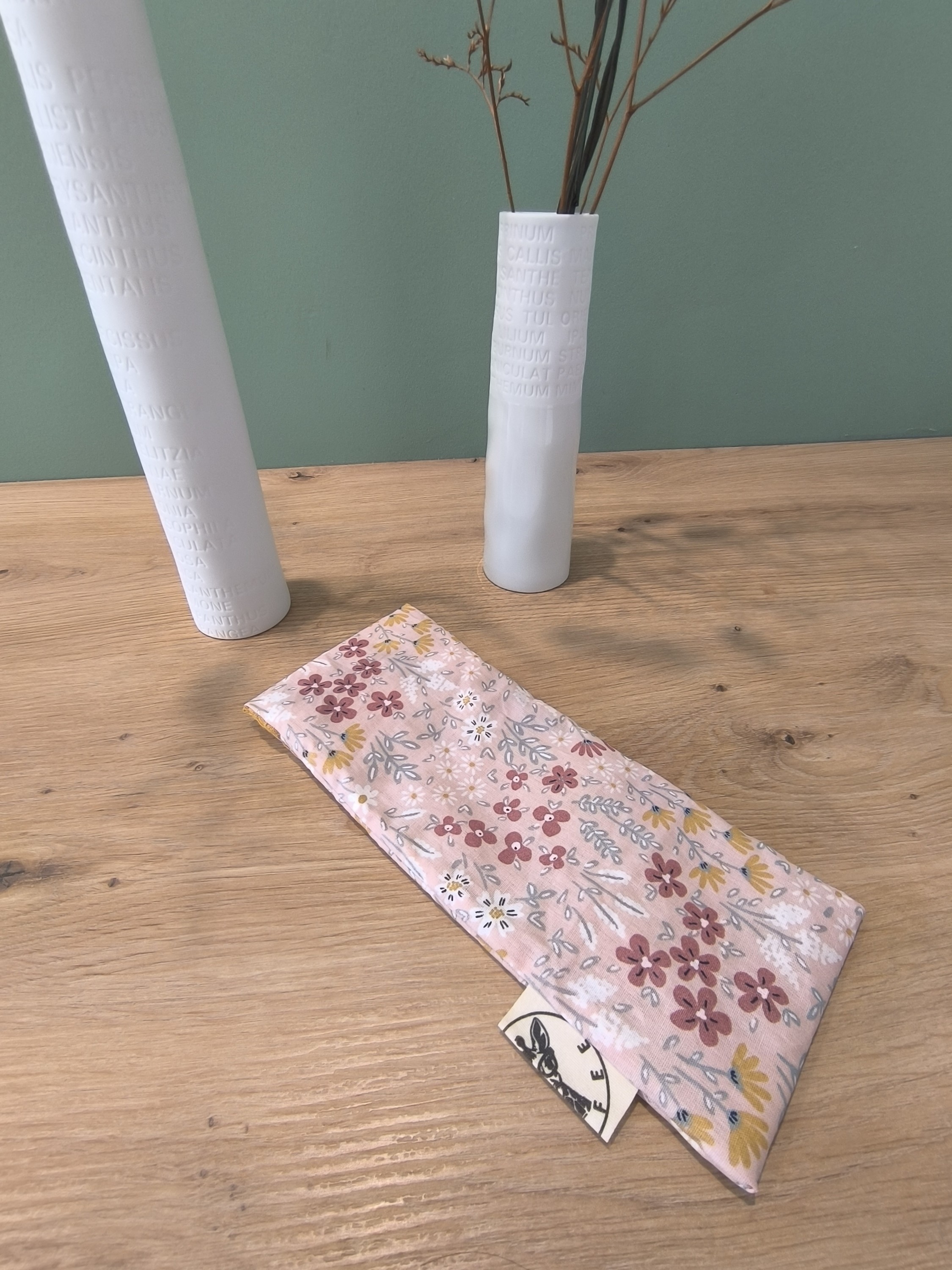 Pochette brosse à dents NEPTUNE motifs fleurs roses