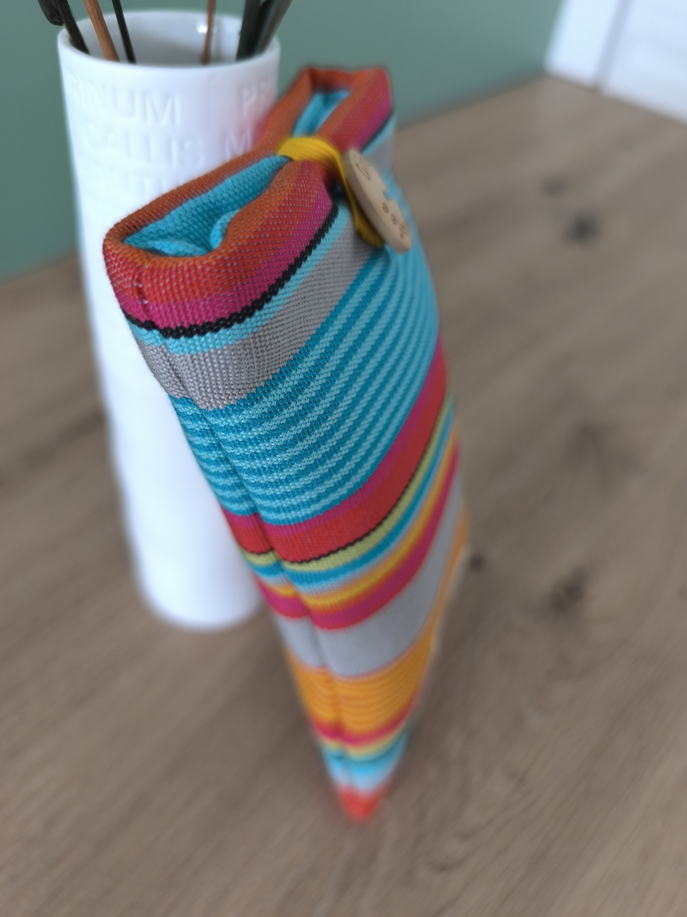 Etui à lunettes PLUTON rayé multicolore