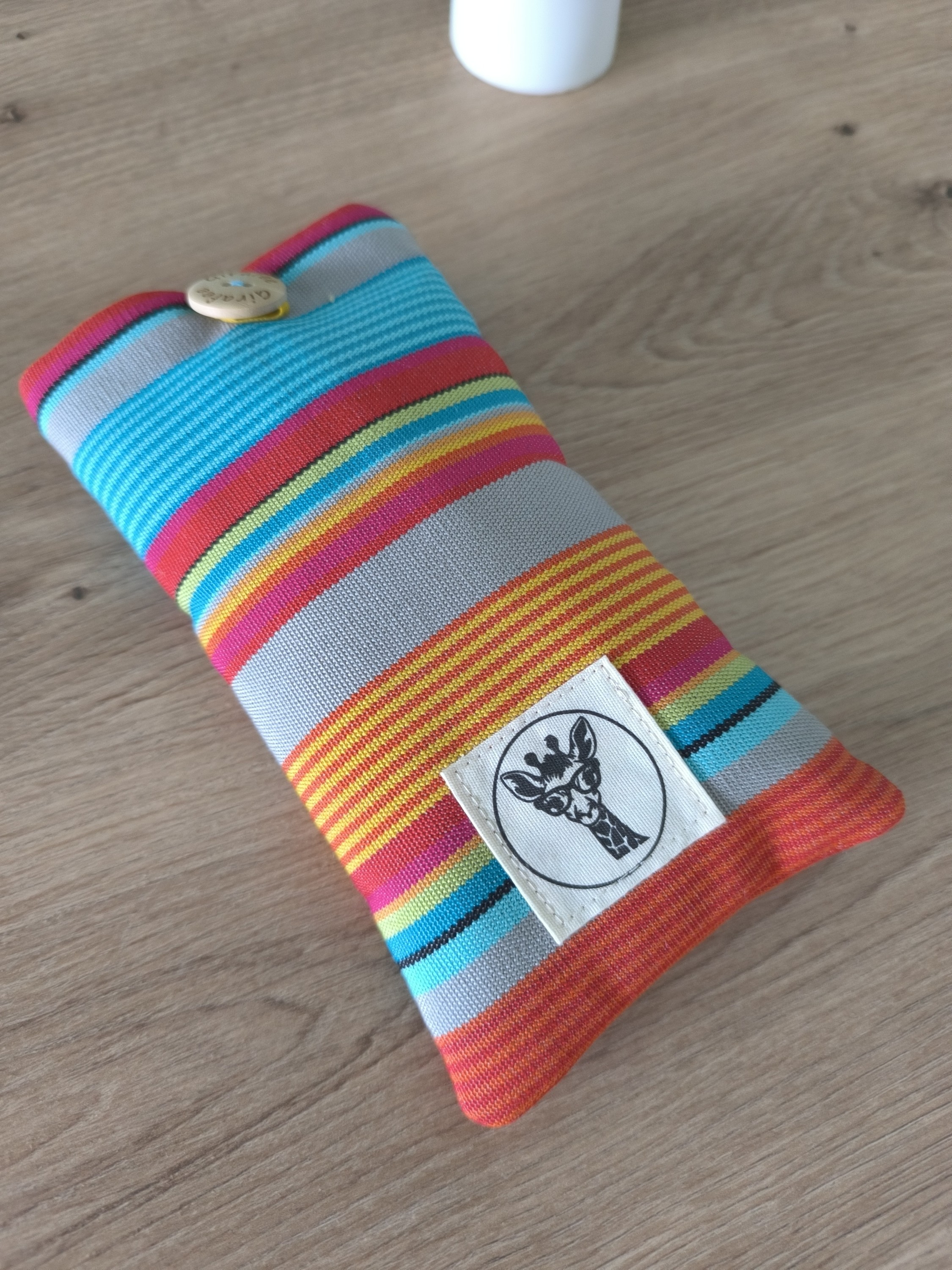 Etui à lunettes PLUTON rayé multicolore