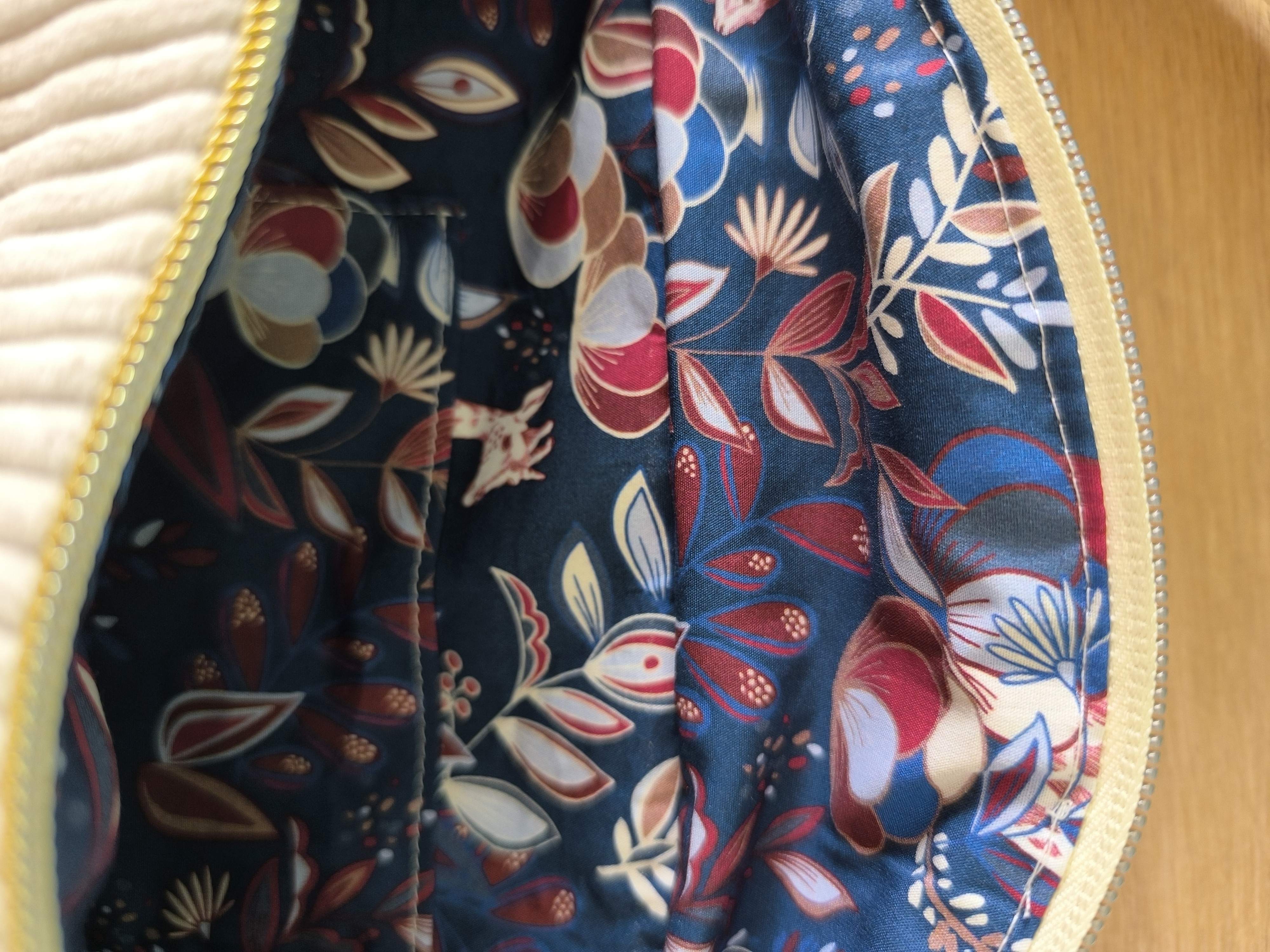 Sac banane GALAXY velours écru