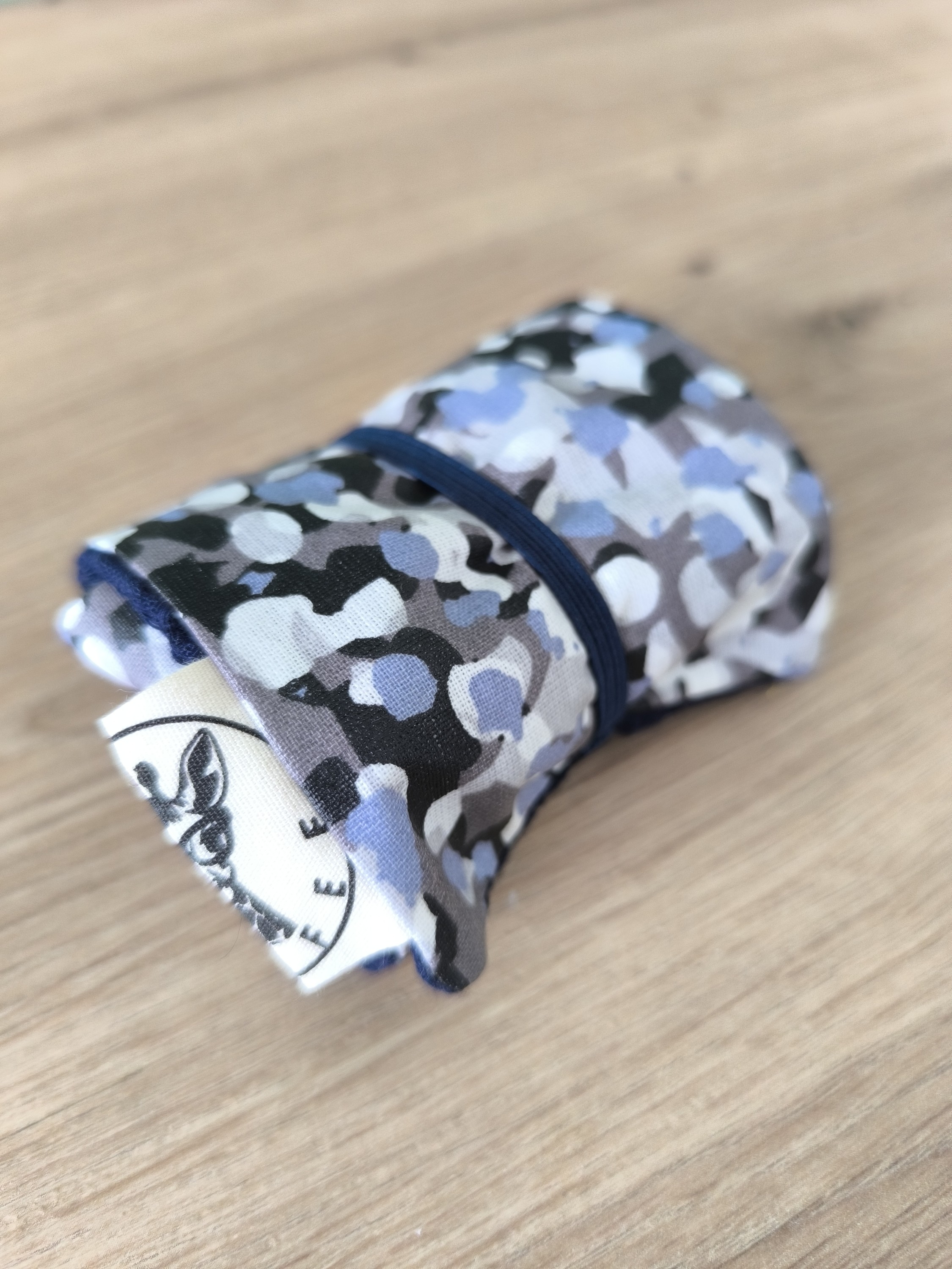 Etui savon COMET gris bleu