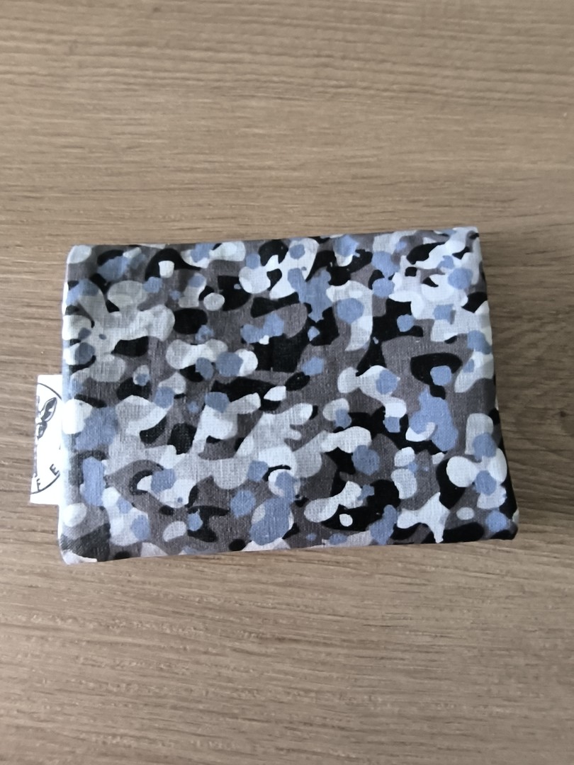 Pochette cotons / cotons-tiges ZEPHYR gris bleu