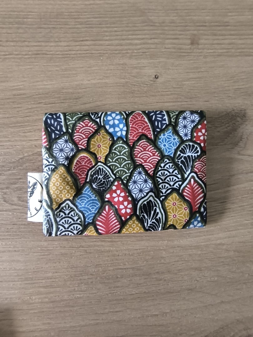 Pochette cotons / cotons-tiges ZEPHYR graphique multicolore