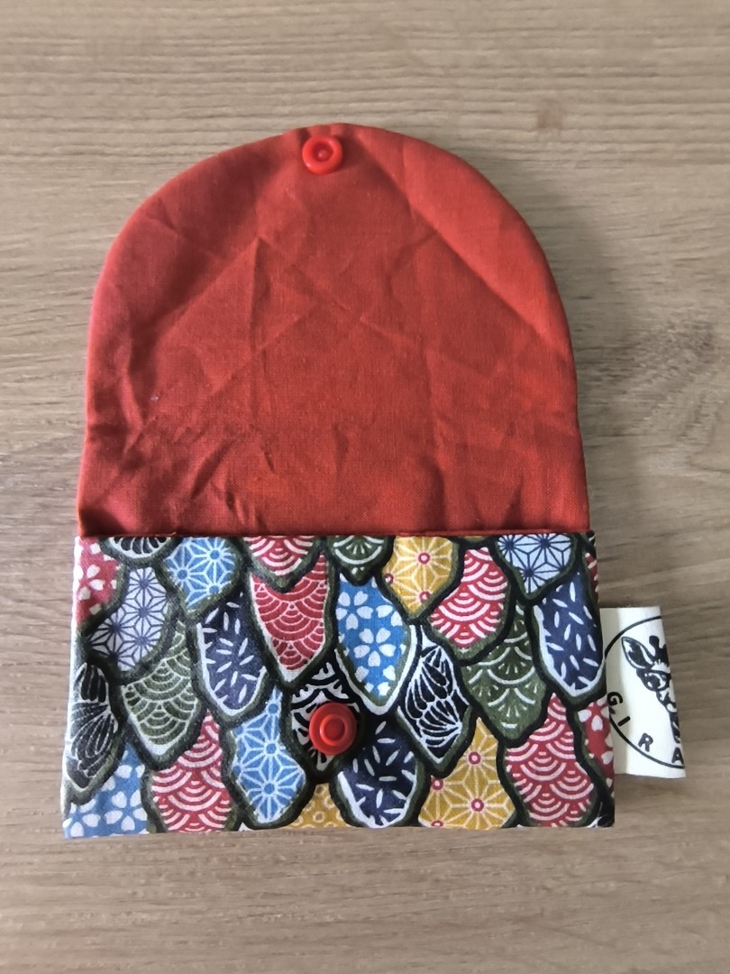 Pochette cotons / cotons-tiges ZEPHYR graphique multicolore