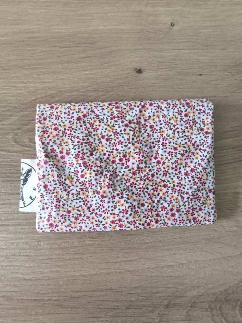 Pochette cotons / cotons-tiges ZEPHYR petite fleur rose