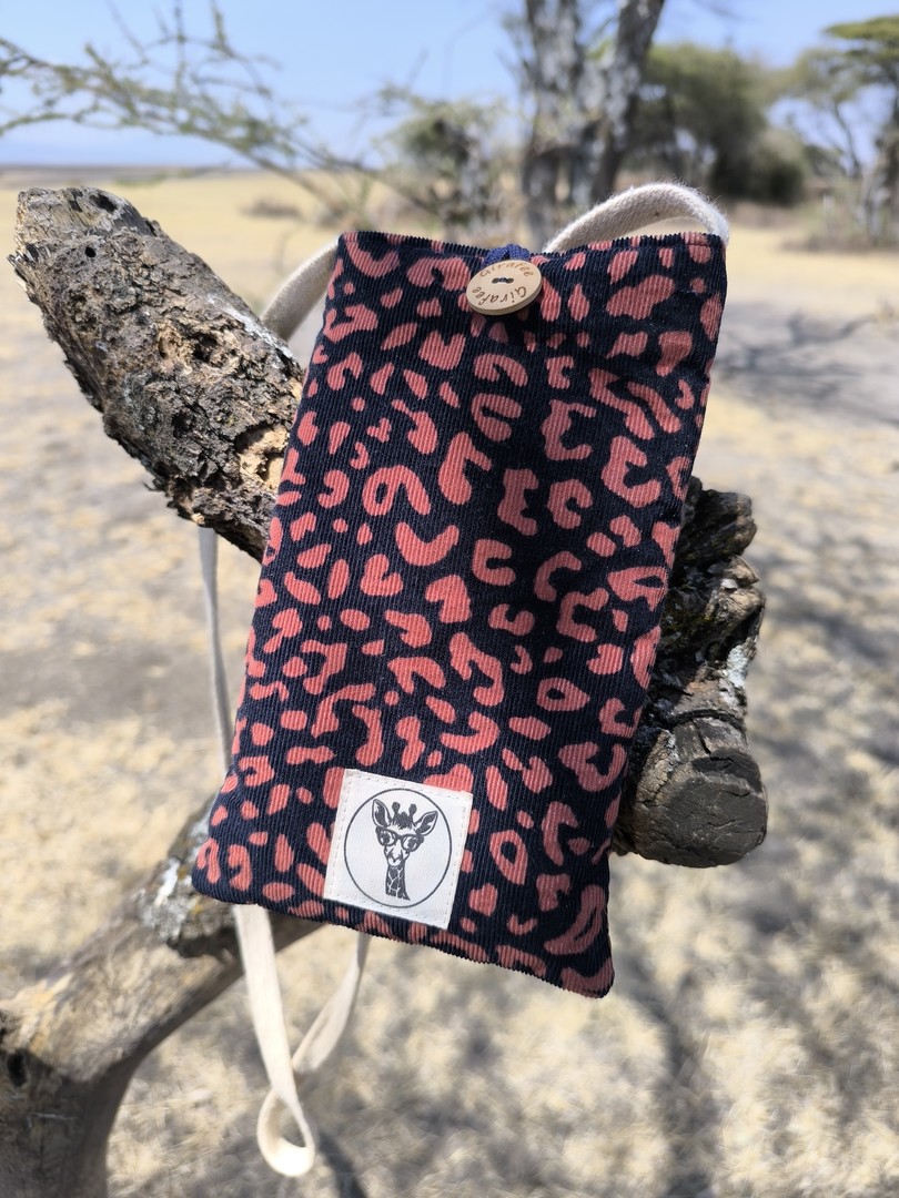 Housses de téléphone portable SATURNE velours Léopard