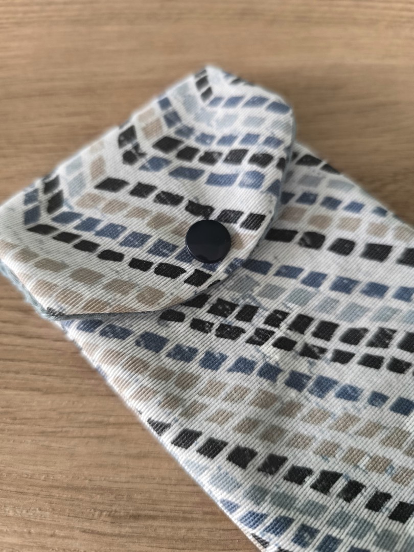 Pochette brosse à dents NEPTUNE mosaïque gris