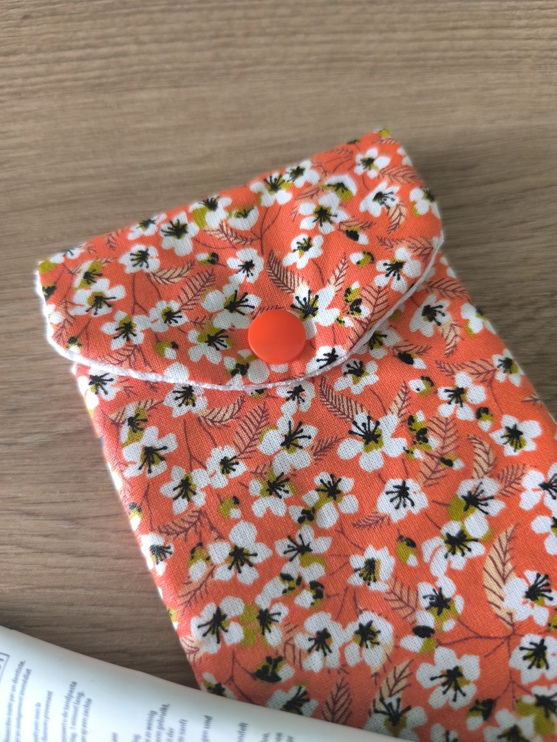 Pochette brosse à dents NEPTUNE corail fleurs de cerisier