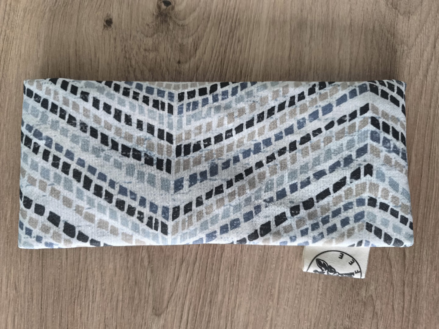 Pochette brosse à dents NEPTUNE mosaïque gris