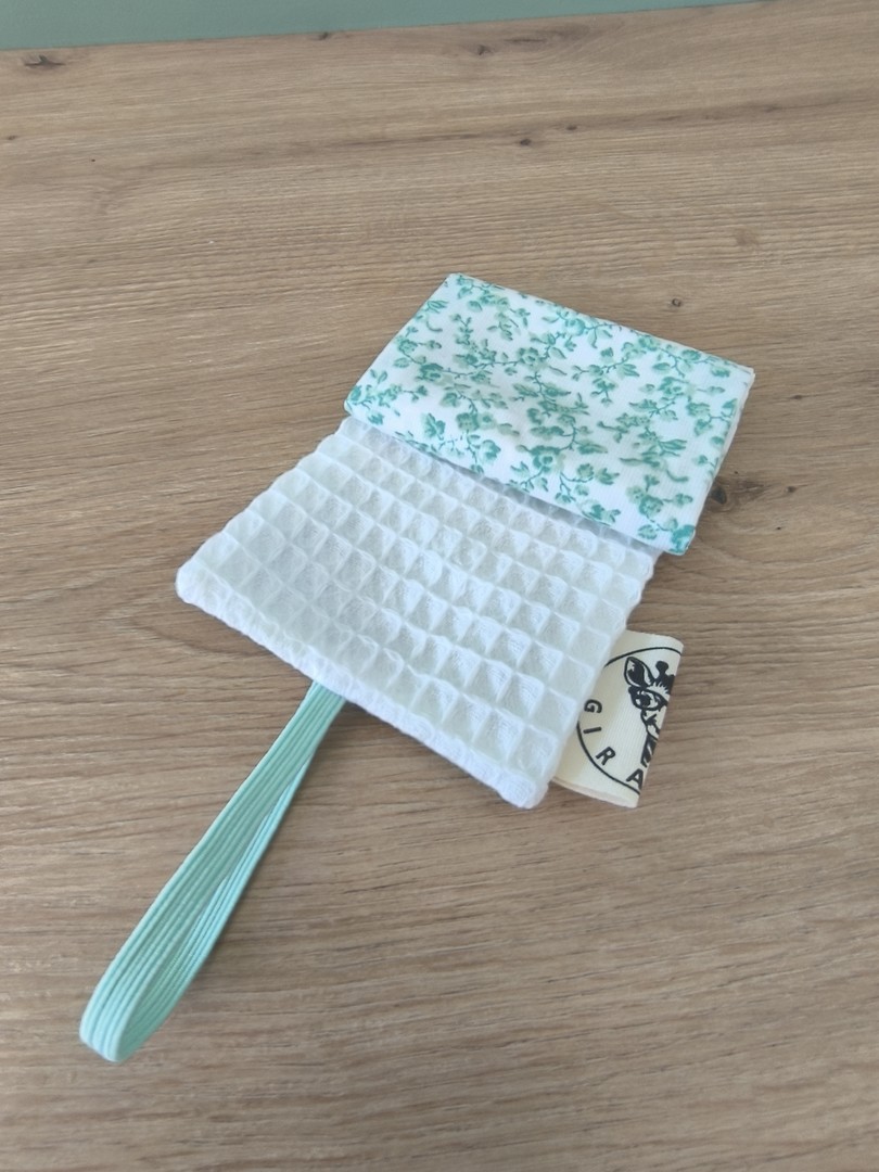 Etui savon COMET liberty blanc vert