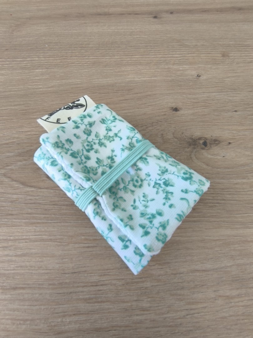 Etui savon COMET liberty blanc vert