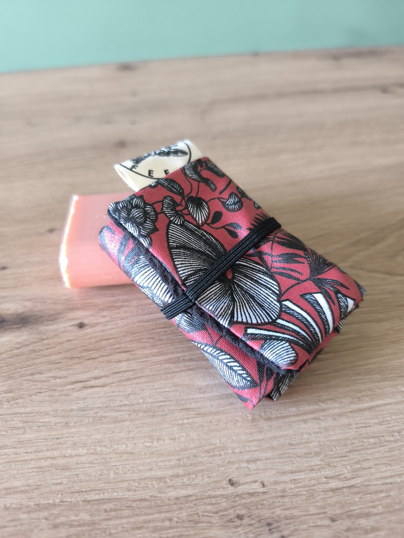 Etui savon COMET bordeaux jungle