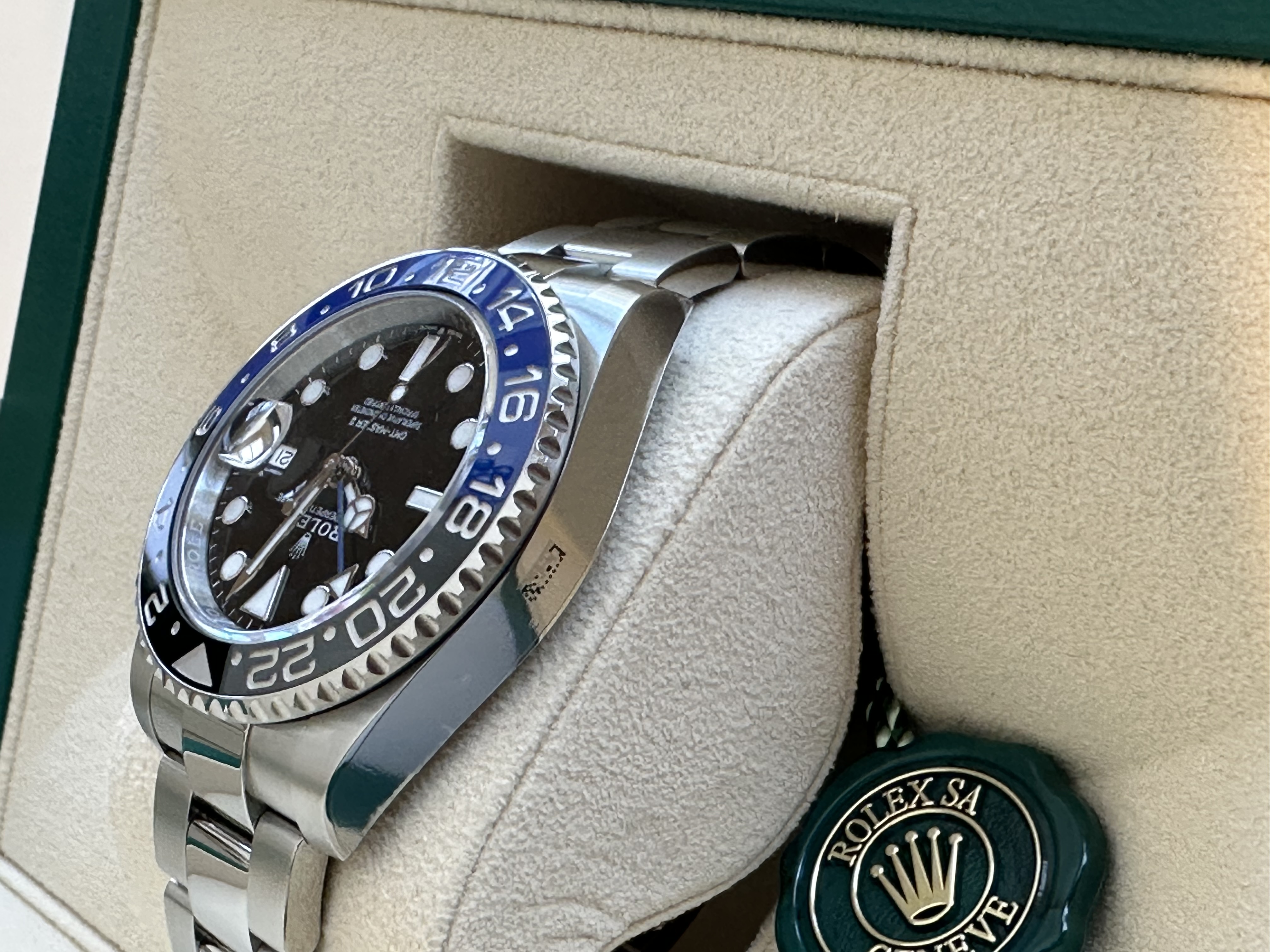 126710blnr Rolex GMT Master "Batman"