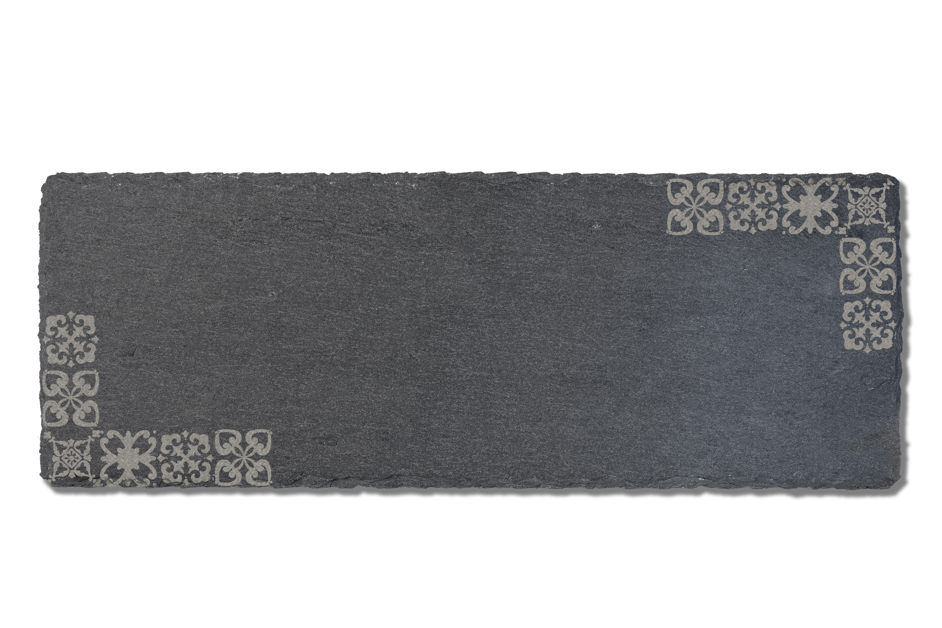 30x11cm Slate board with your logo or design / Ardoise avec motifs votre logo or creation