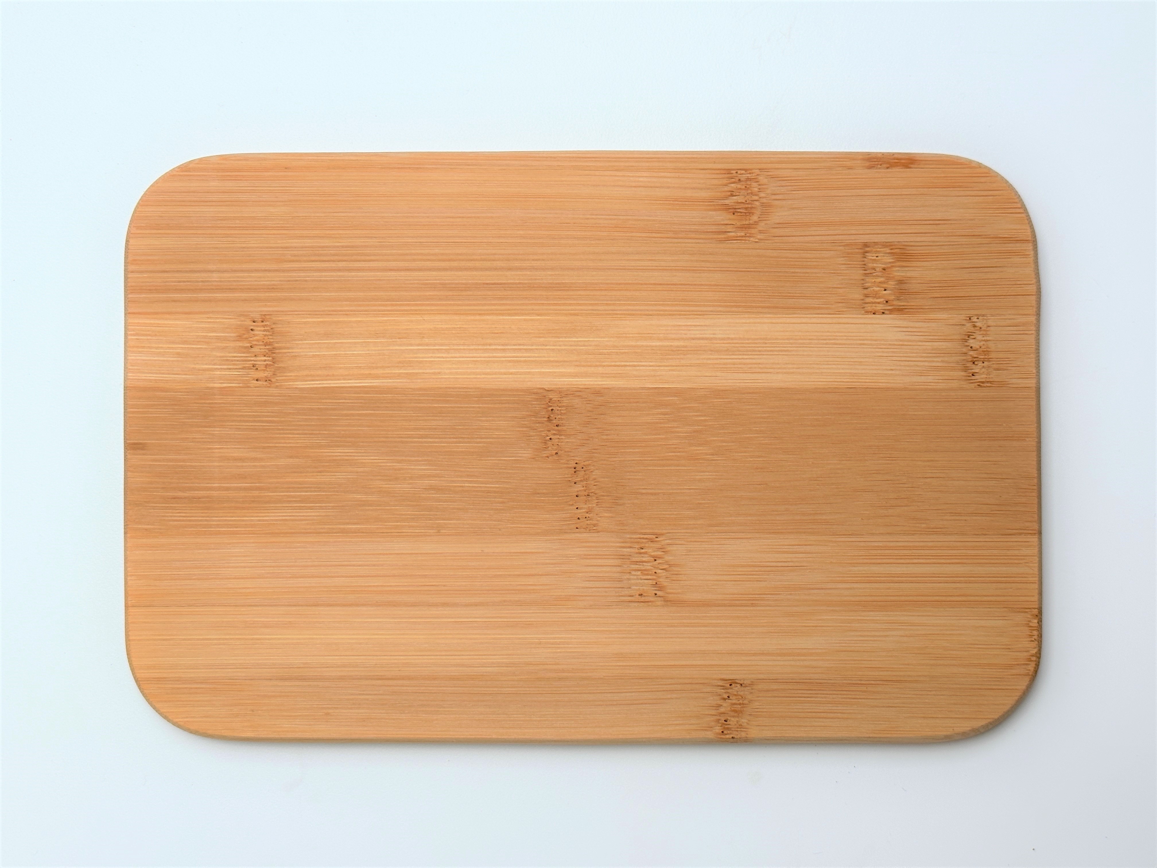 23x15x1cm Wooden board in bamboo with your logo or design / Planche à découper en bambou avec votre logo ou création