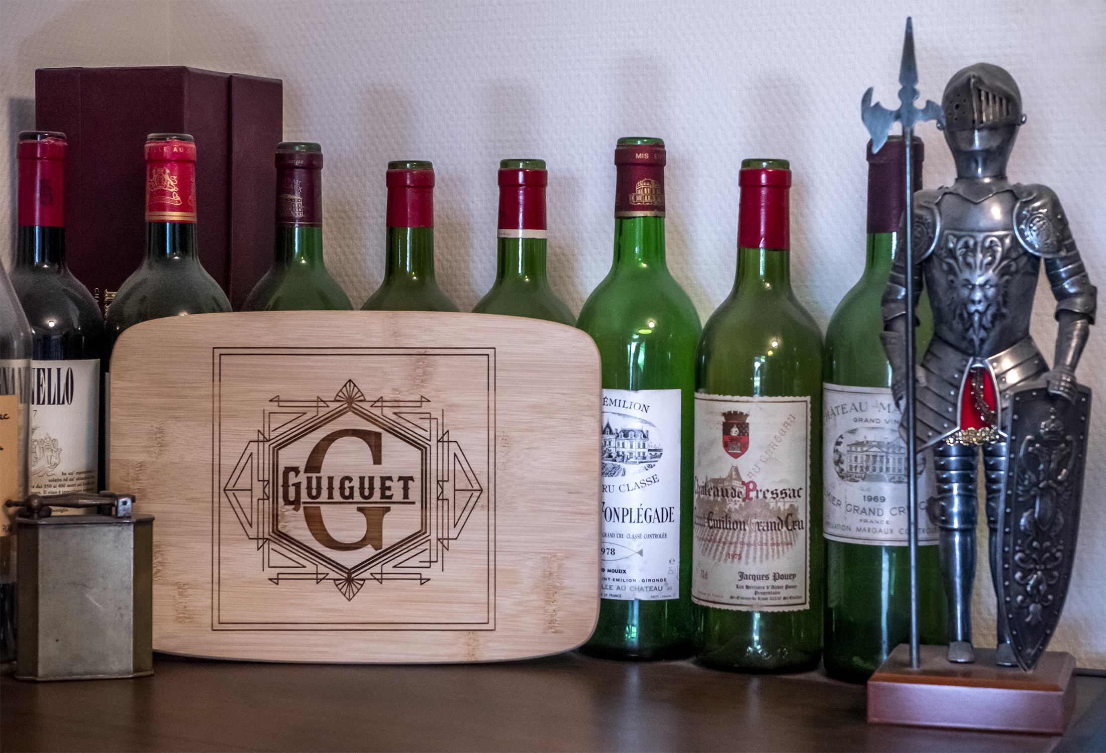 28x20x1.2cm Wooden board in bamboo with your logo or design / Planche à découper en bambou avec votre logo ou création