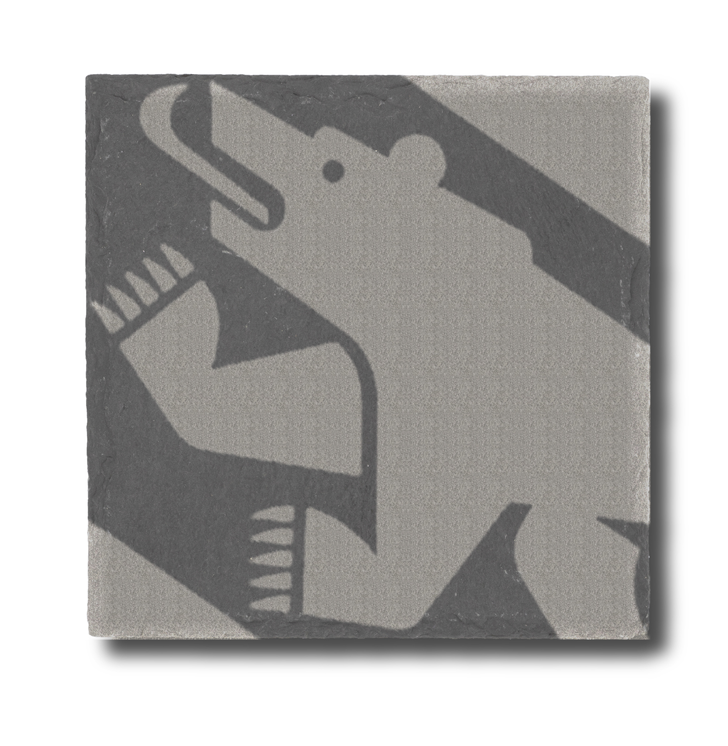 Slate coasters with Swiss Cantons inspired motifs / Dessous de verre en ardoise avec motifs inspirés par les Cantons Suisses