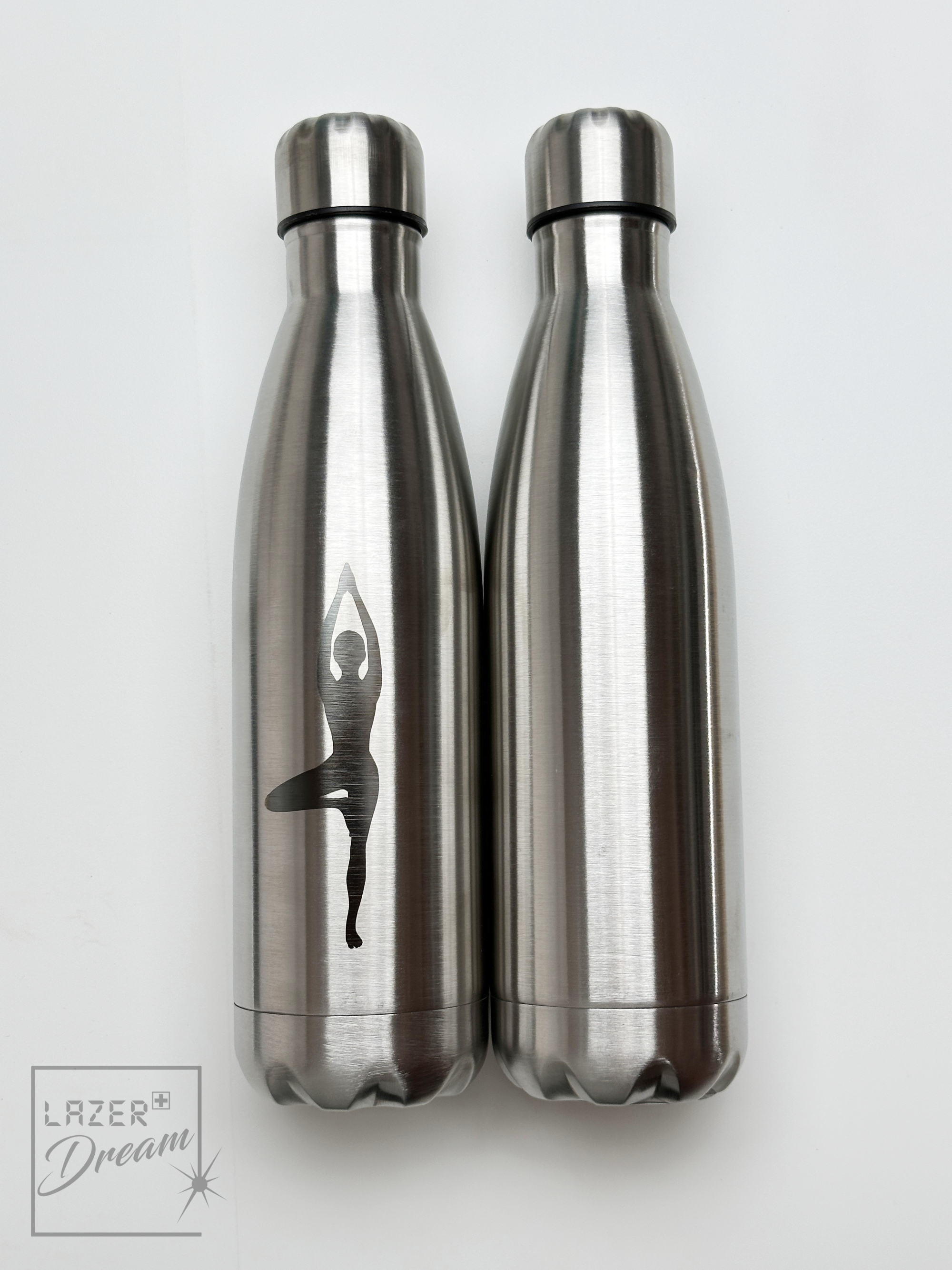 500ml Insulated water bottle in stainless steel / Bouteille isotherme en acier inoxidable