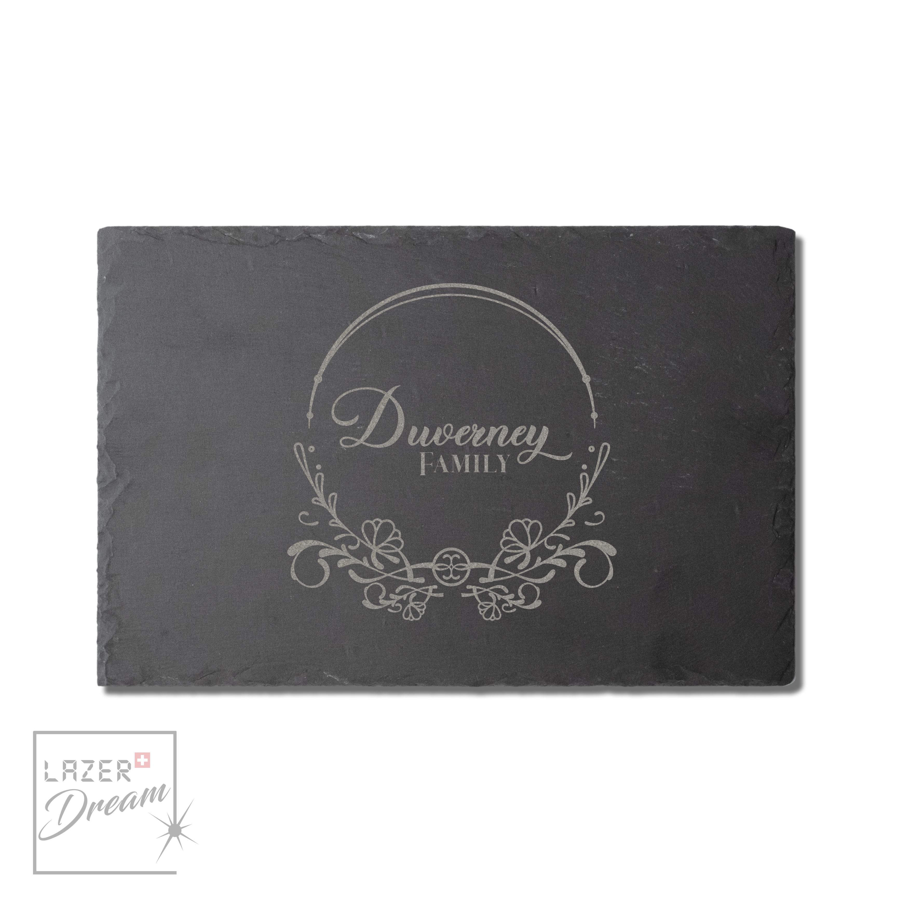 30x20cm Slate board - Customizable / Planche apéro en ardoise personnalisable