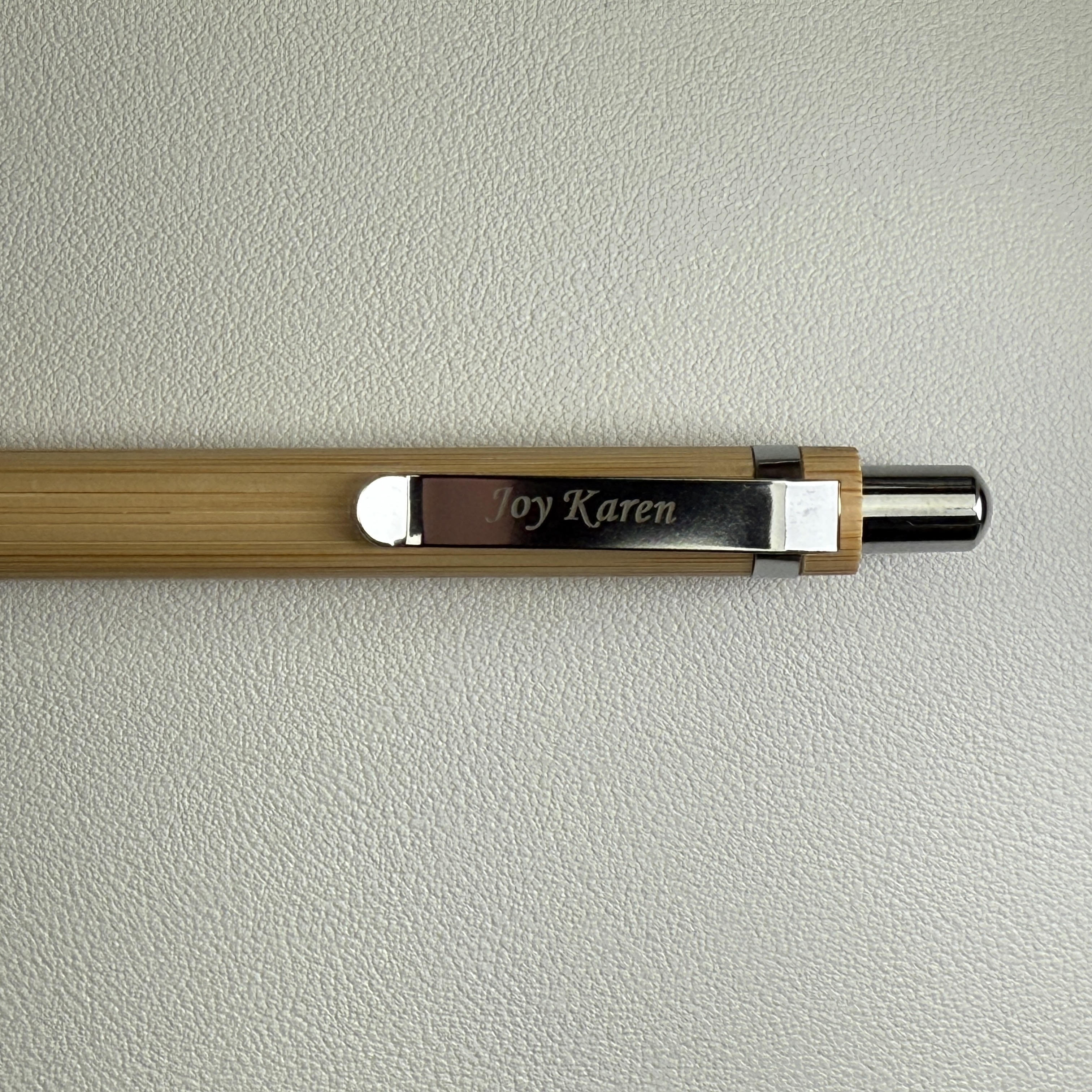 Bamboo pen with your name/ Stylo en bambou avec votre nom