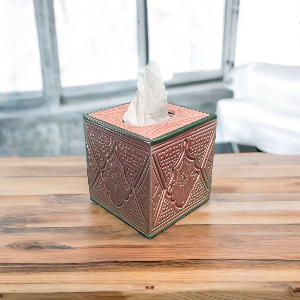 Boîte à mouchoirs décorative