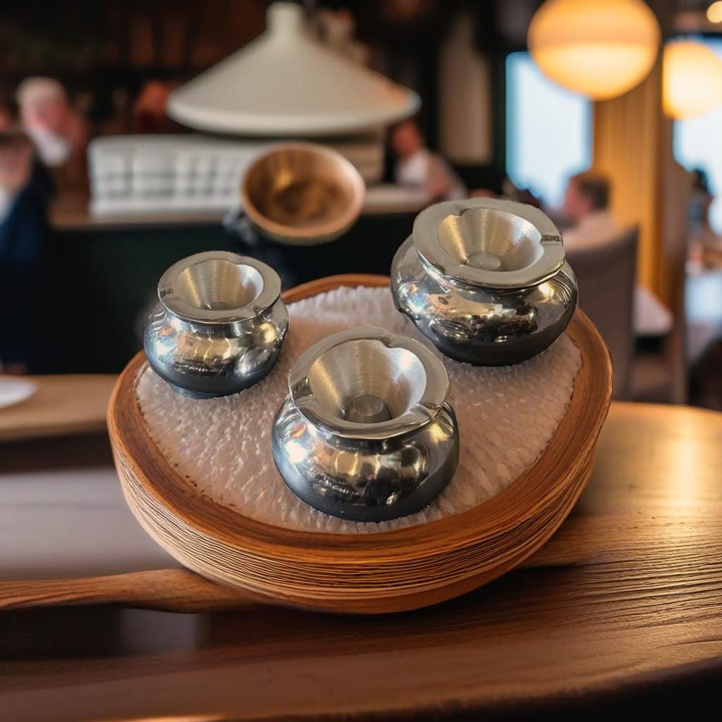 Ensemble de cendriers