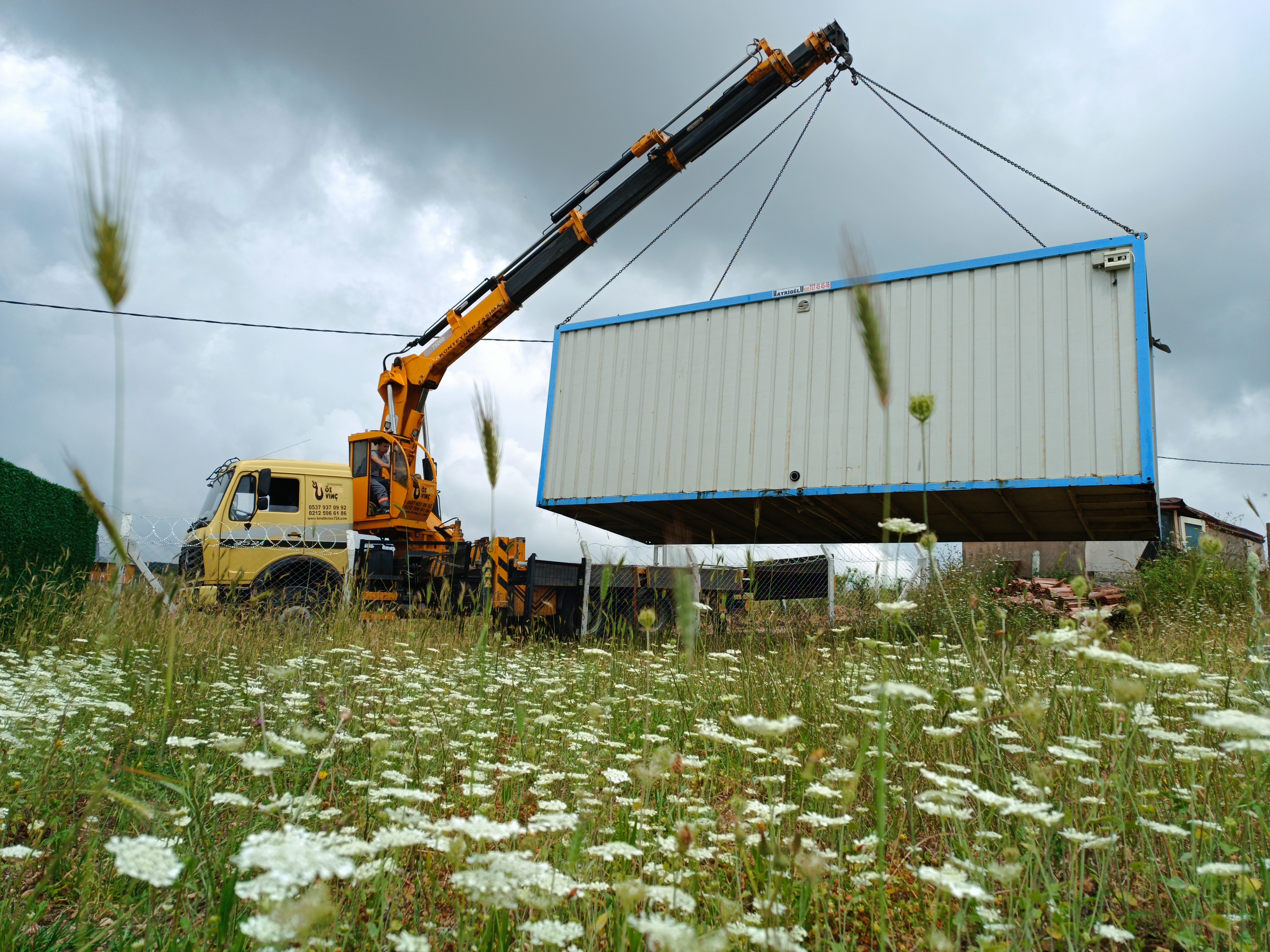 Tek Kırma 25 Ton Vinç