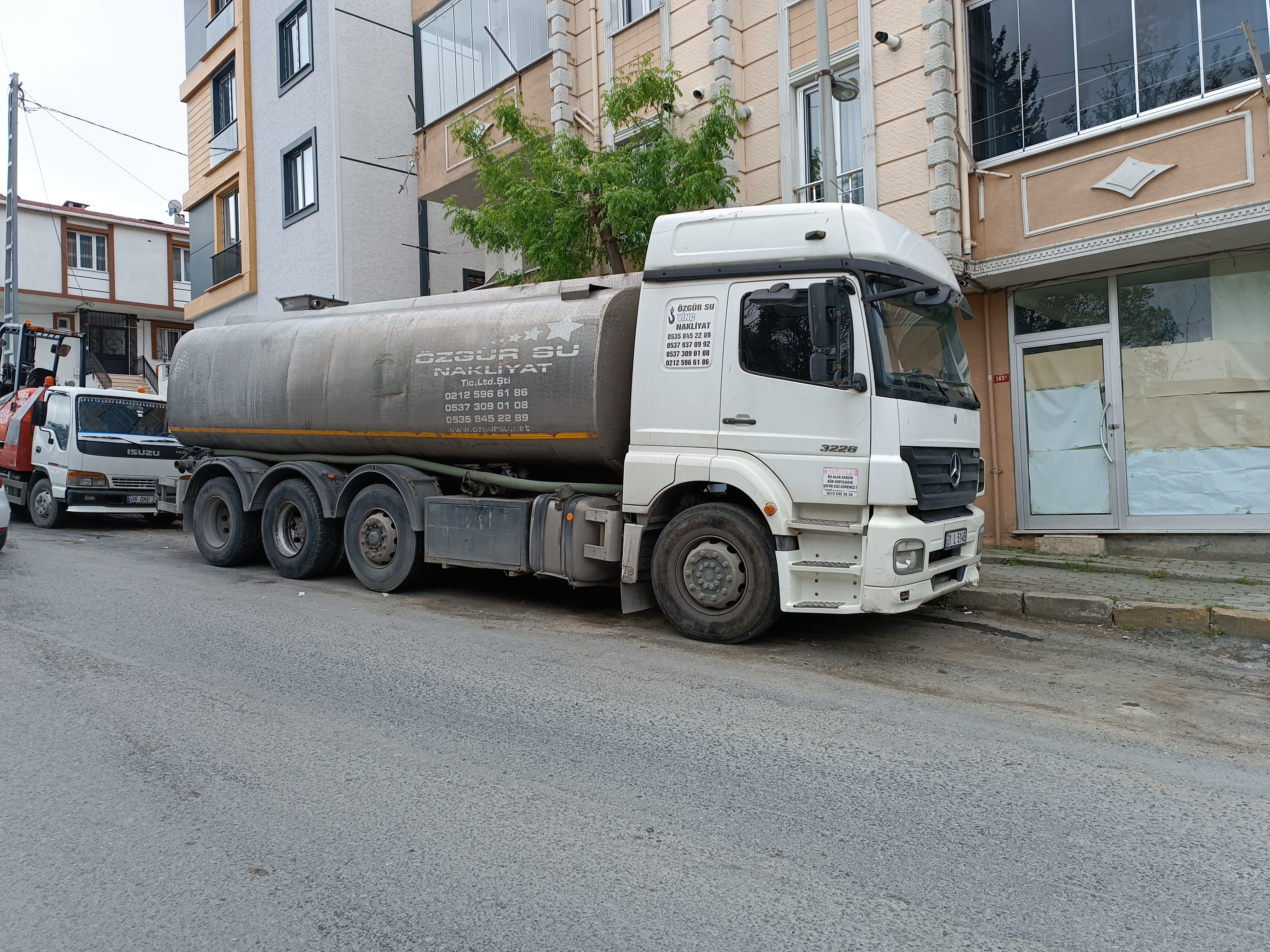 Su Tankeri Sevkiyat Aracı