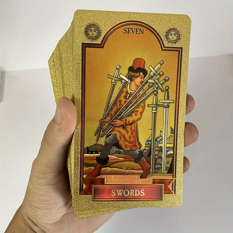 Golden Tarot Cards Deck