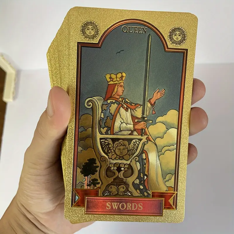Golden Tarot Cards Deck